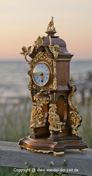 Lenzkirch kleine Storchenuhr Storchenpendule 14